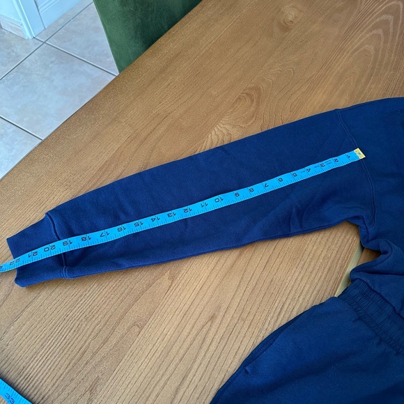 Victoria’s Secret On Point Navy Blue Fleece and Cotton Romper NWT Size Medium - Picture 5 of 9